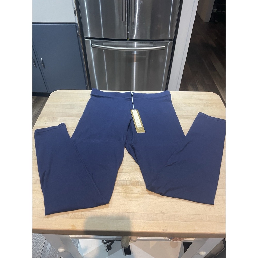 NWT LC Lauren Conrad Blue Mid-Rise Leggings Womens Size Medium Athleisure